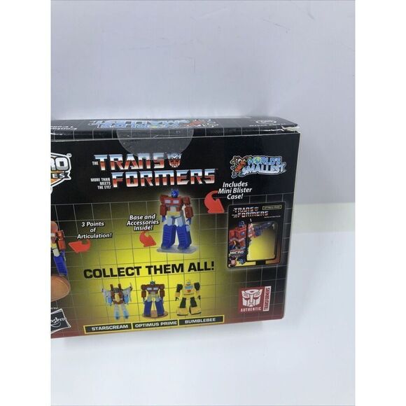 Transformers Worlds Smallest Transformers Bumblebee. - Picture 6 of 7